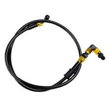 90 M10 Brake Line Oil Tube Pipe Hydraulic Brake Oil Hose-Gold