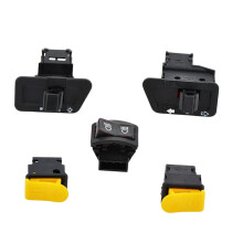 5Pcs Universal Motorcycle Button Switches Head Light Horn-C