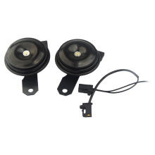 Paire de klaxons de voiture en métal 12V, son fort et clair,