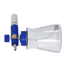 Distributeur de savon d'entretien de véhicule 1000ML-bleu blanc