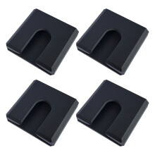 RVs Car Wine Glass Holder Under Cabinet Hanging Cup Rack-Black