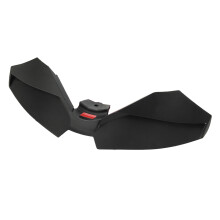 Déflecteur de vent de carénage avant en plastique ABS, pièce