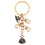 Graceful Beaded Decors Keychain Handmade Bowknot Charm-Style2 1