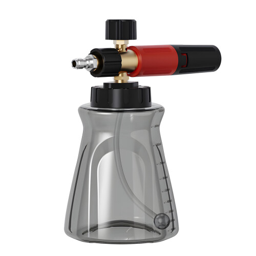 Construction en aluminium solide efficace-noir rouge transparent