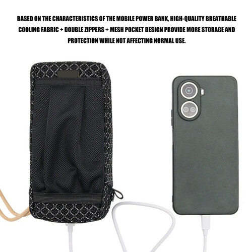 Travel Carrying Case Power Banks Scratchproof Bag Shockproof 2