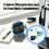 Headphone Flexible Sleeve Housing Shockproof Dustproof-Black 3
