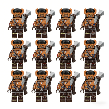 Hellscream Minifigures Set Building Blocks Childrens Gift for Kids