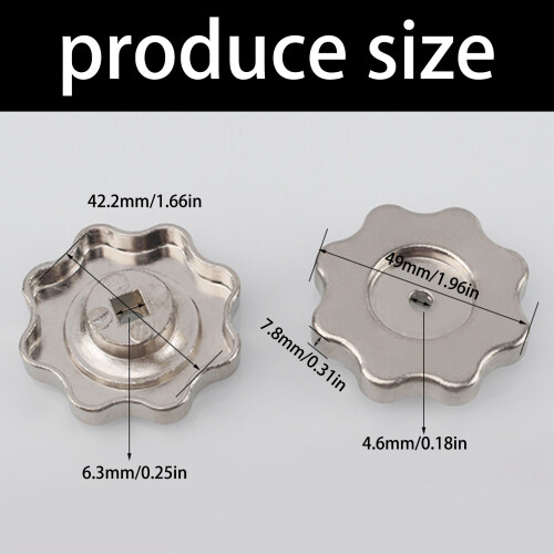 Professional Handwheel Universal Alloy Control Knob for Auto AC 2
