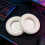 1 Pair Replacement Lambskin Earpads Soft Sponge Ear Pad-Gold 7