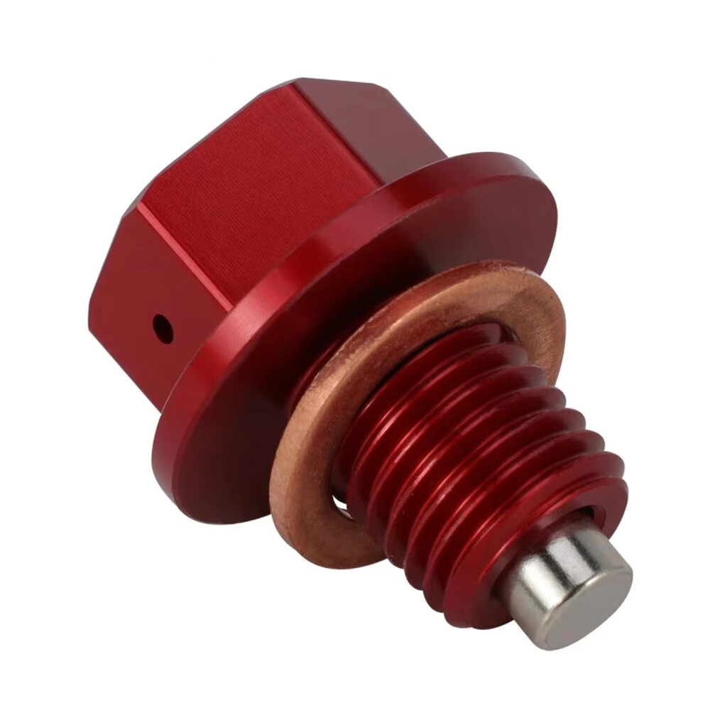 Motorcycle Maintenance Oil Plug Quick Install Corrosion- Red 7751001348860