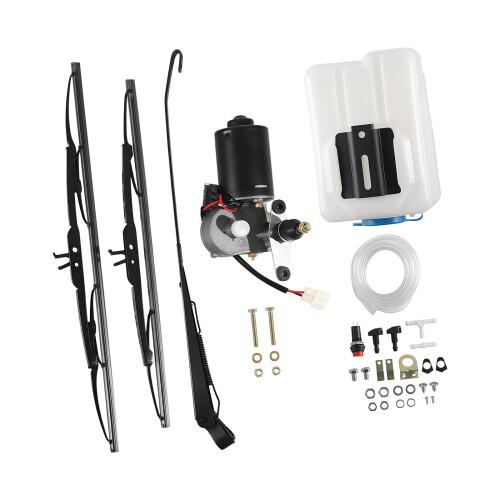 Plastic Metal Wiper Motor Kit Quick Response For Various Utility