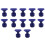 Dents Repair Tool 12pcs Dents Removal Pulling Sheet Dents-Small 1