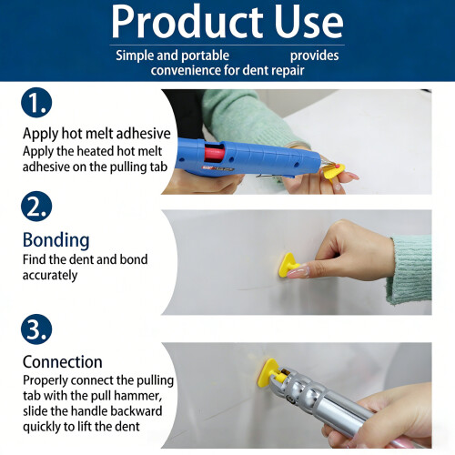 Dents Puller Hammer Automotive Dents Removal Puller Dents Repair 1