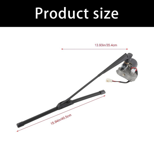 Plastic Metal Wiper Motor Kit Quick Response For Various Utility 2