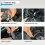 Heavy Duty 12V Auto Horn Set Rusts Proof Metal Material Auto 7