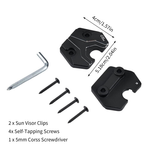Kit de remplacement de pare-soleil en aluminium de haute 2
