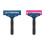 Extended Reach Window Squeegee Wiper Tool-Pink and white 5