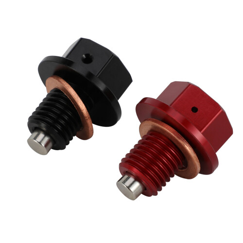 Motorcycle Maintenance Oil Plug Quick Install Corrosion-Red 1