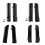 Motorcycle Front Suspension Shield Protective-White WP04HB 5