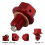 Motorcycle Maintenance Oil Plug Quick Install Corrosion-Red 3