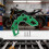 Universal Reinforced Metal Protective Bar Front Sprocket-Green 6