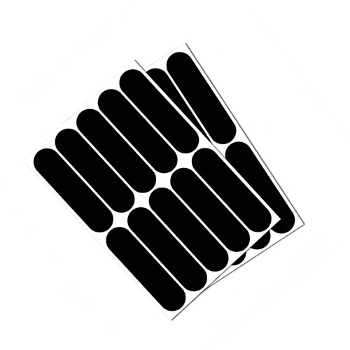 Black Reflective Tape Helmet Sticker For Helmets Providing