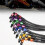 100 cm hydraulische remolieslang motoraccessoires-Oranje 2