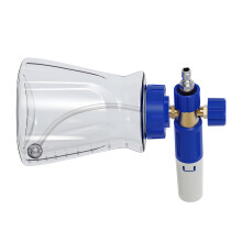 1000ML Aluminum Vehicle Wash Soap Dispenser-blue white