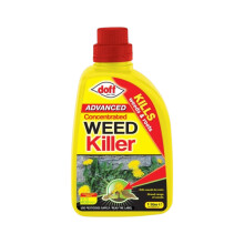 Doff Advanced Weedkiller Concentrate Powerful Glyphosate Based Root Killer 1L