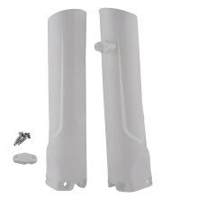 Shock Absorbing Guard Cover For 125 530cc Bikes-White WP03HB