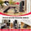 Folding Weight Bench Adjustable Home Gym 300KG 7