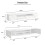 White Marble Floating TV Stand 2