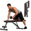 Folding Weight Bench Adjustable Home Gym 300KG 2