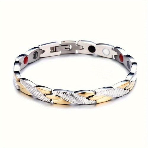 4-delat pararmbandset i rostfritt stål