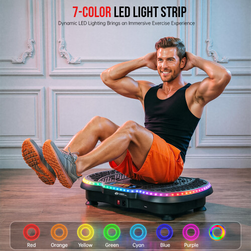 LED Vibration Plate Whole Body Workout Machine 1