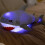 Bréagán Plush Siorc Lonrúil Solas Oíche LED 28cm 1