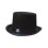 Sort magiker tophat voksen størrelse L 1