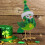 St. Patrick's Day plush bird decorations fabric 1 piece 2