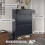 Blue Shoe Cabinet Storage 4