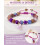 Pulseira com pingente de borboleta e contas de pedra natural de 8 mm. 4