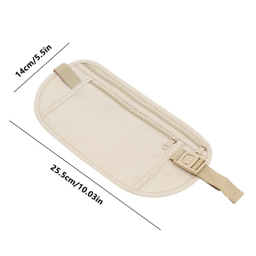 Slanke anti-diefstal heuptas – Nylon, verstelbaar, 25 cm 2