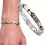 4-delat pararmbandset i rostfritt stål 4