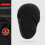 Winterlicher Halswärmer/Gesichtsmaske – Schwarzes Polyester, 1 Stück 4