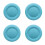 Pack of 4 Analog Stick Rocker Caps Gaming Accessory-Blue 1