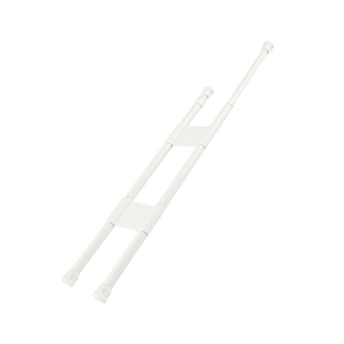 Camping Telescopic Adjustable Rod Secure-1 set white 40 to 70