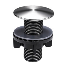 Water Stopper Drainage Seal Kitchen Sink Plug-Brushed L