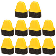 Ergonomic Handle Shoe Care Sponge Brush For Shining On Leather