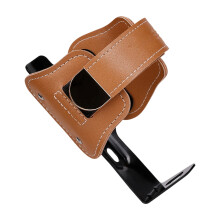 Retros Bike Water Bottles Holder Leather-brown Water cup holder