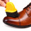 10Pcs Shoe Polish Applicator Brush Ergonomic Handle Shoe Care 4