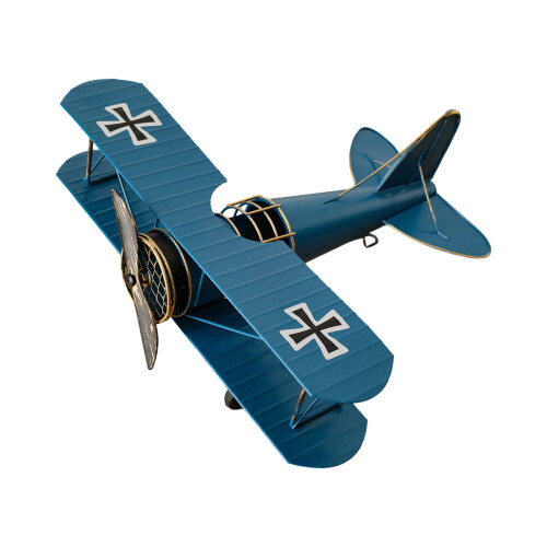 Flugzeug-Hängedekoration,-Blau
